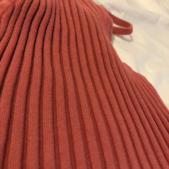 burnt orange forever 21 cropped tank top - Picture 5 of 5